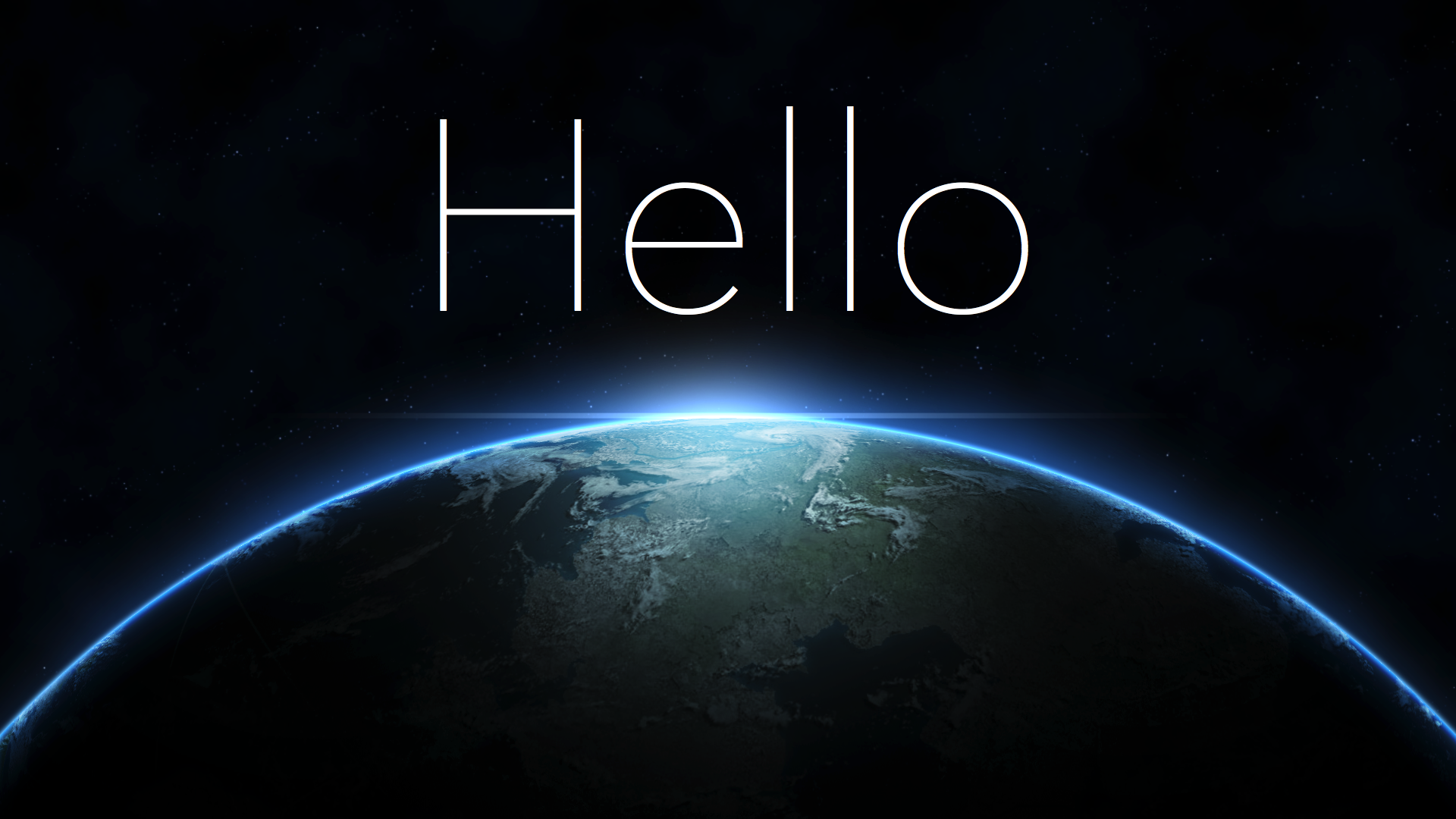 Hello World: A web presence