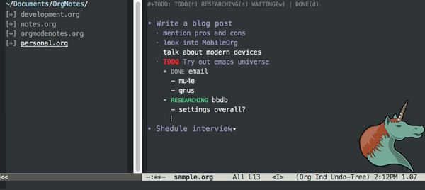 Org-Mode: the reason to use Emacs